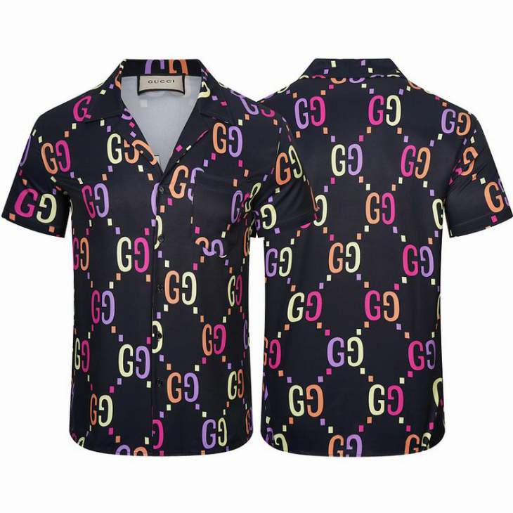 Picture of Gucci Shirts Short _SKUGucciM-3XLmyt914728392